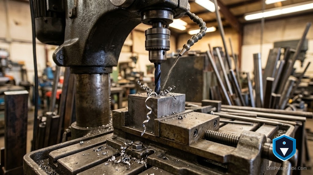 Drill Press Bits for Steel: Speed, Tooling, and Workholding Choices